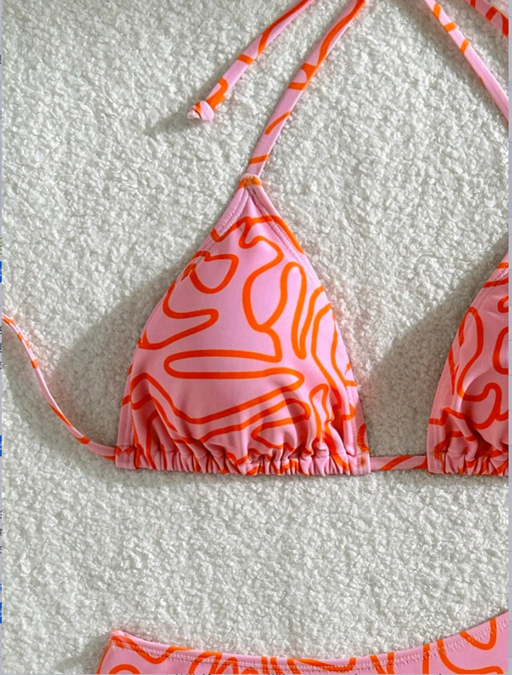 Womens Two Piece Bikini Set Dot Striped Print Swimwear Beachwear Bathing Suit S 5xl Summer Swimming Outfit