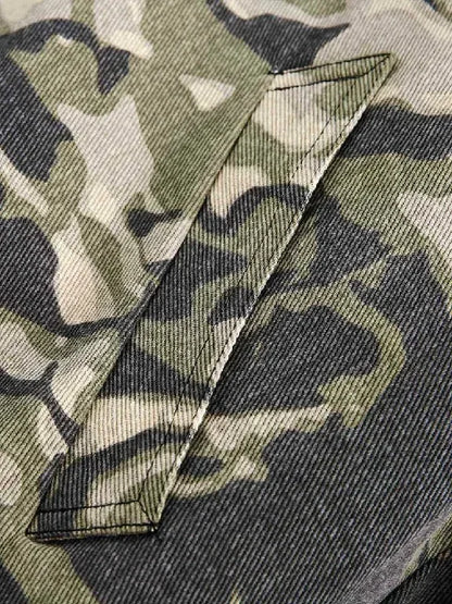 Camouflage Design Military Type Thick Mens Hoodies
