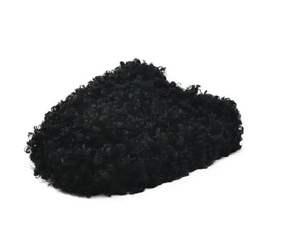 Womens Queen Crown Themed Flat Furry Winter Home Slippers