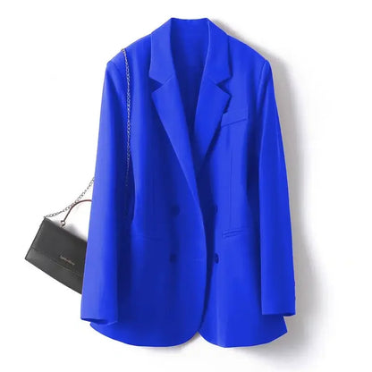 Office Fashion Open Stitch Thin Blazers