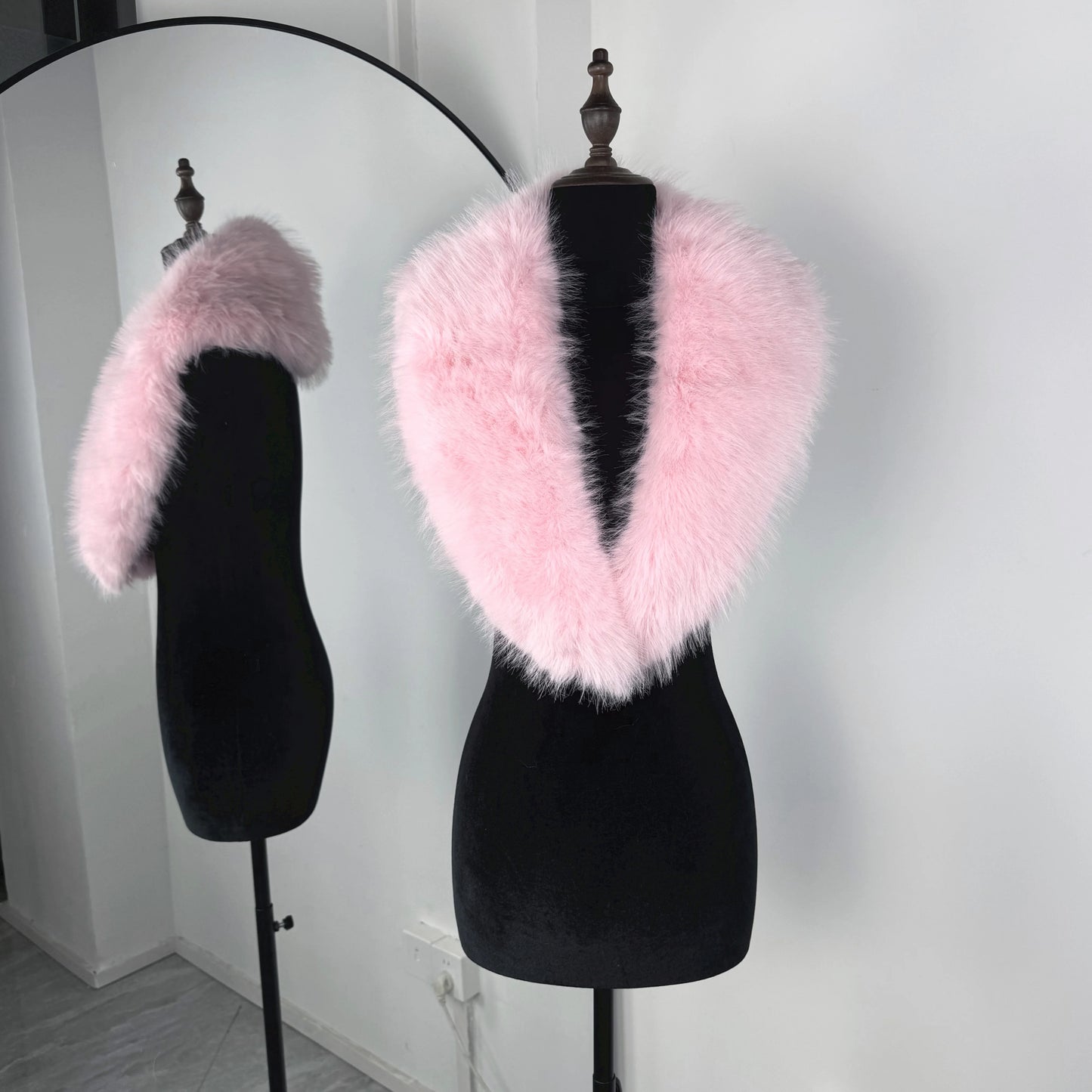 Coquette Pink Fur Trim Cardigan Aesthetic Cute Soft Girl Outfit Inspo