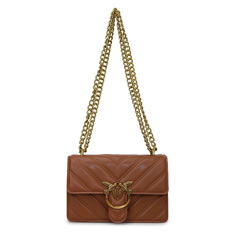 Women Elegant Magnetic Buckle Handbags