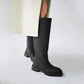Cool Design Chunky Bottom Women Long Knee High Boots