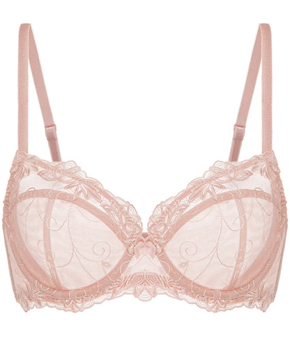 Sexy Lace Push Up Bra Wire Free Unlined Full Coverage Plus Size Women S Lingerie