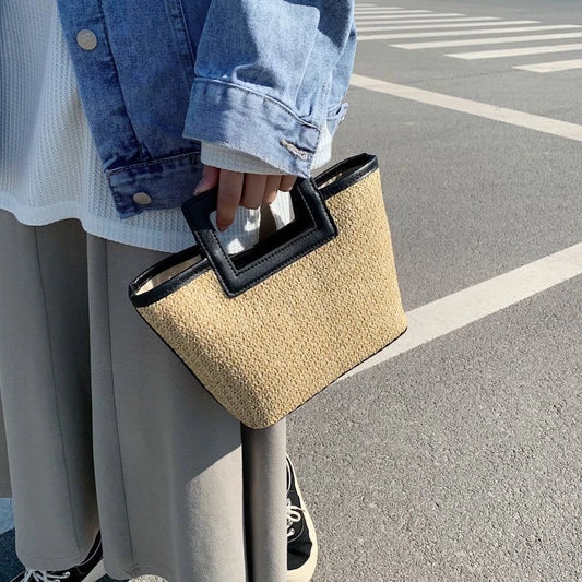 Large Straw Beach Bags