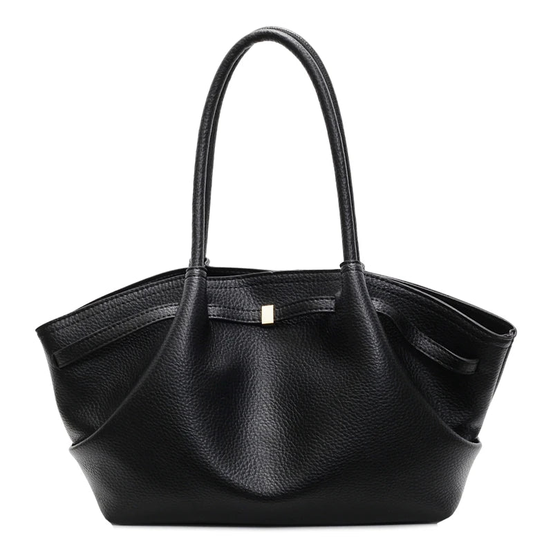 Genuine Leather Elegant Large Capacity Tote Bags