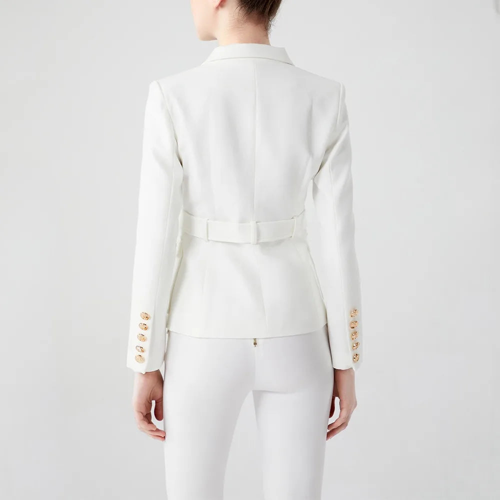 Solid Color Office Blazer for Effortless Smart Chic Workwear Street Style