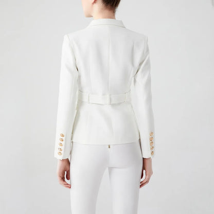 Solid Color Office Blazer for Effortless Smart Chic Workwear Street Style