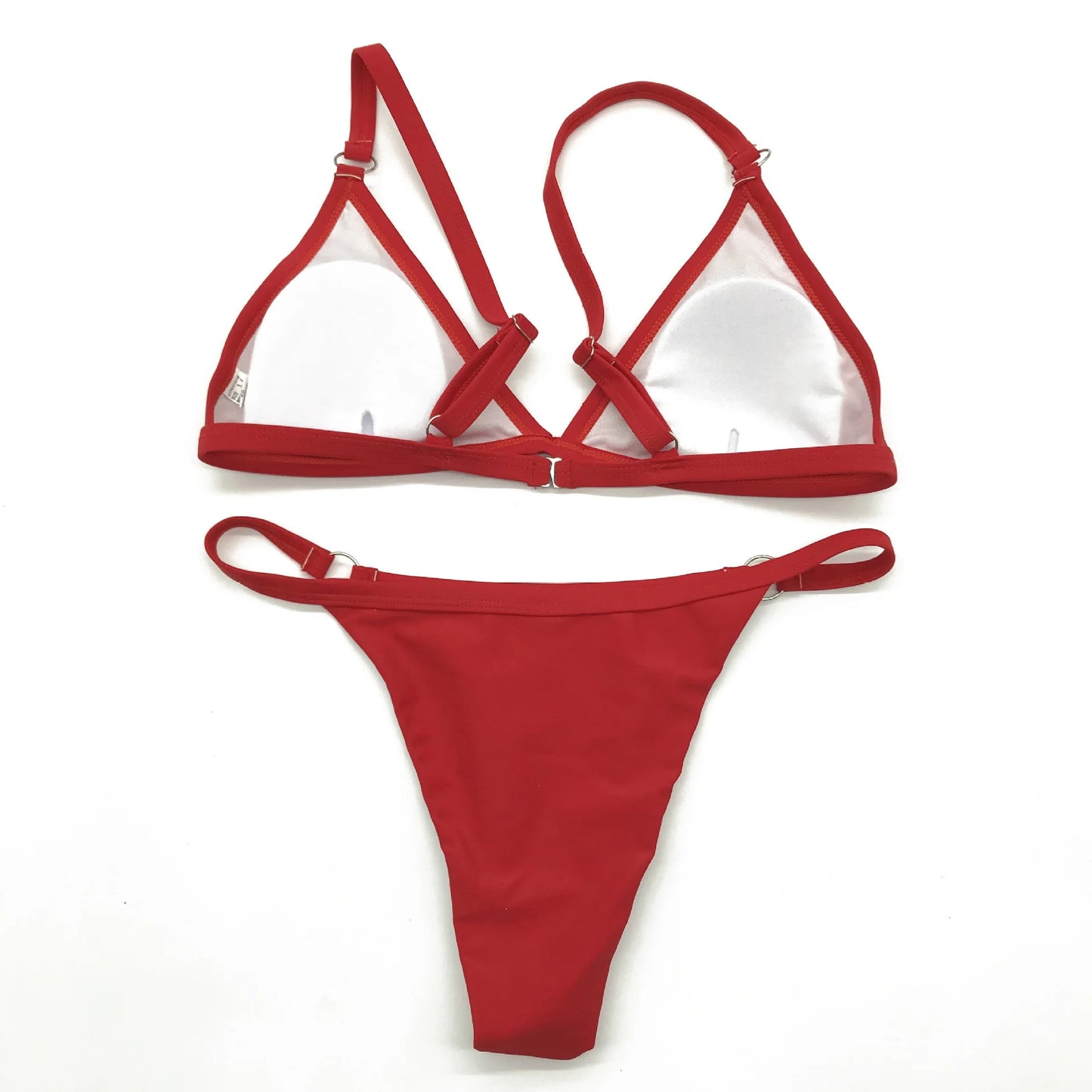 High Waist Brazilian Push Up Female Bikini Set