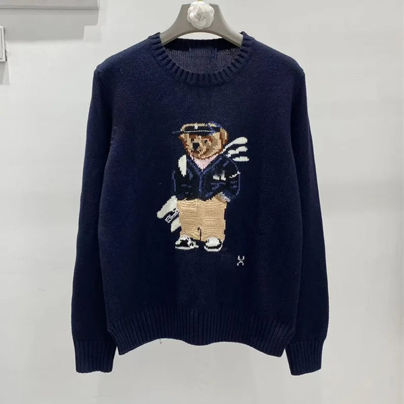 Womens Sweety Bear Cartoony Sweater