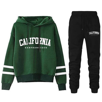 Womens Los Angeles California Tracksuit Sets