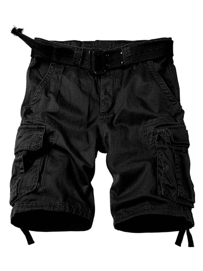 Camouflage Pattern Casual Cotton Mens Cargo Shorts
