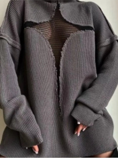 Women Oversized Knitted Sweater