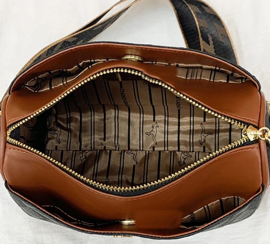 Womens High End Crossbody Bag Exquisite Fashion Checkerboard Pu Messenger Versatile Niche Ins Small Square Bag