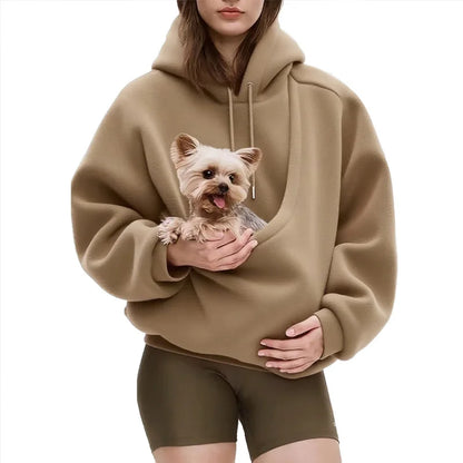 Cat Lover Front Carrier Pack Kangaroo Hoodie