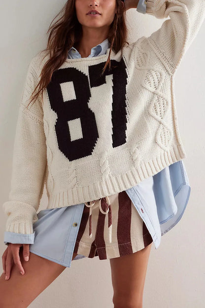 Long Sleeve Loose Oversized Sweaters