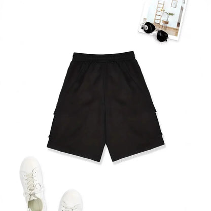Men S Loose Cargo Shorts Casual Streetwear With Pockets For Beach Sports
