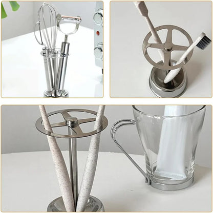 Toothbrush Toothpaste Holder Stand Box
