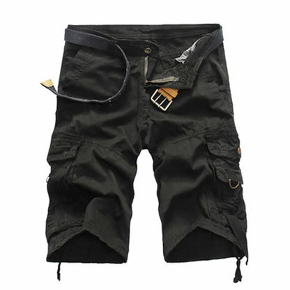 Mens Military Type Cotton Cargo Shorts