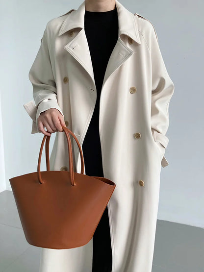 Women Vintage Windbraker Trench Coats