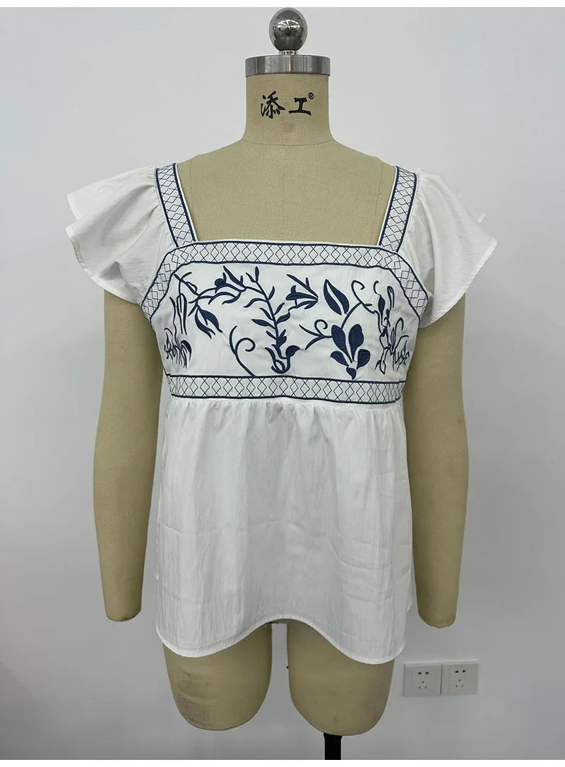 Chic Casual Long Sleeve Blouse Loose Fit With Pockets For Summer