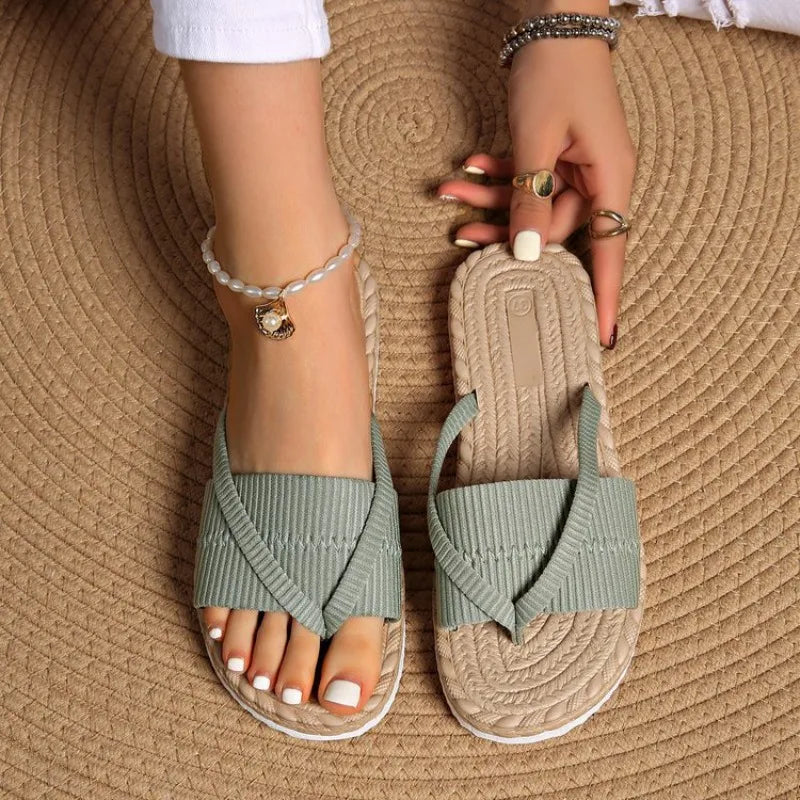 Womens New Fashion Flat Sandals