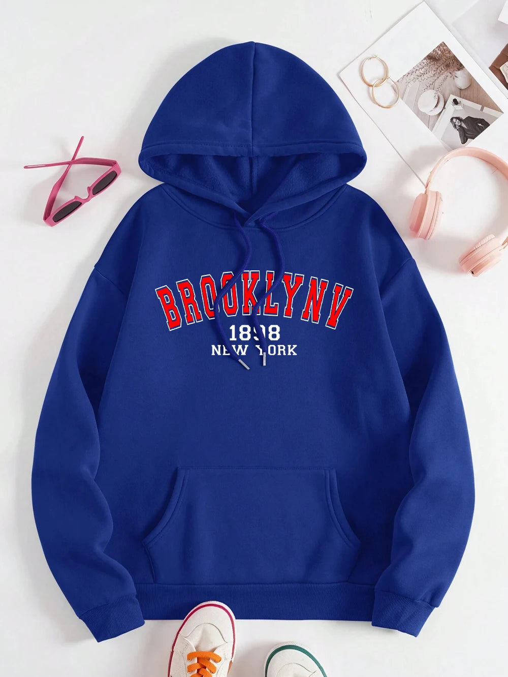 Adventure Life Brooklyn New York Printed Women Sweatshirt