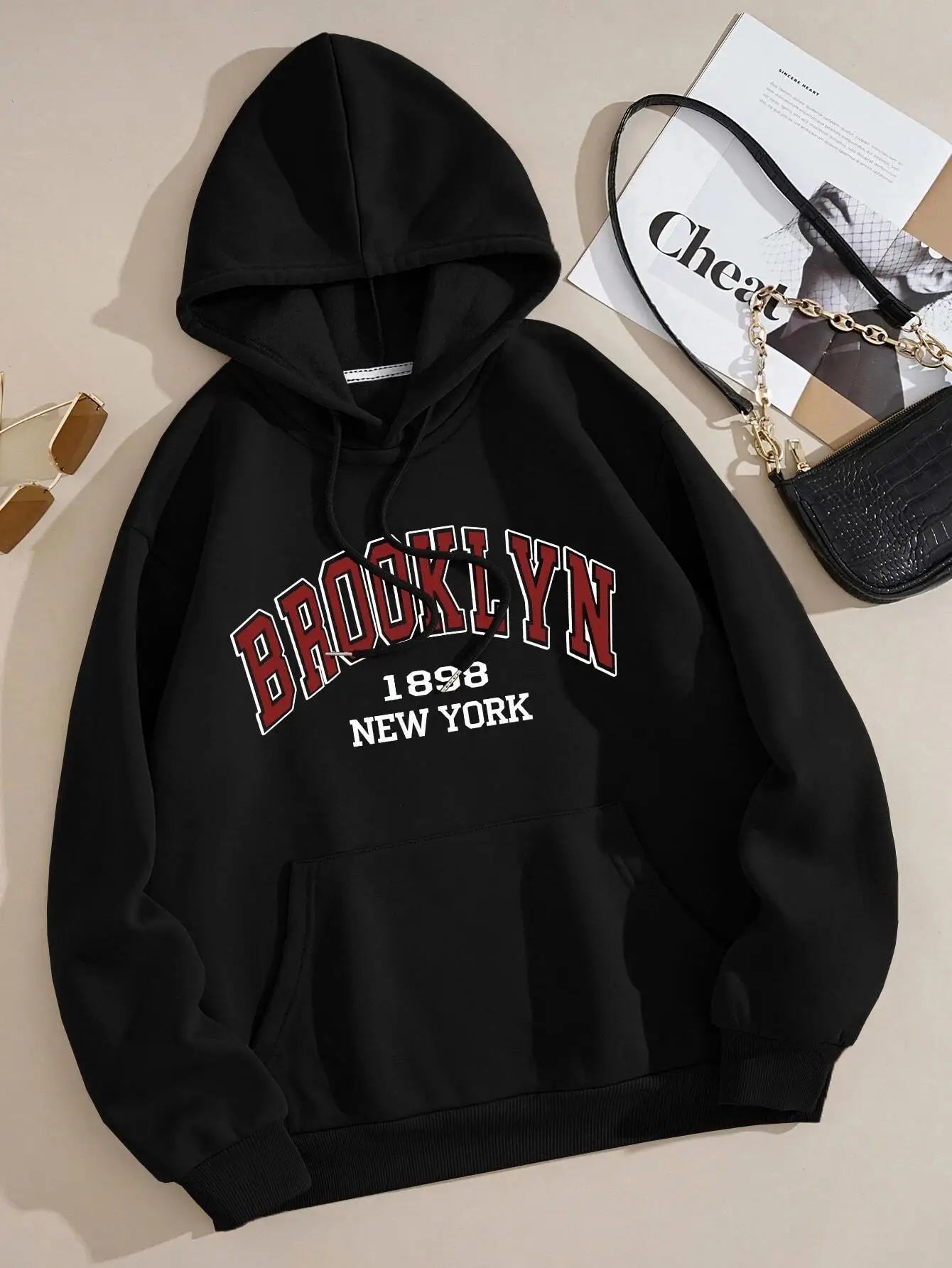 Adventure Life Brooklyn New York Printed Women Sweatshirt