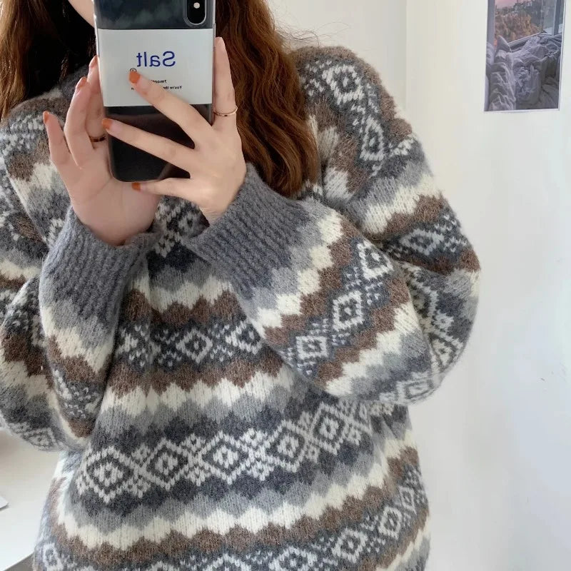 Women Knitwear Thick Loose Sweaters