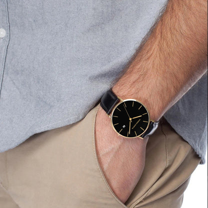 Mens Japan Quartz Movement Luxury Sport Classic Style Watches