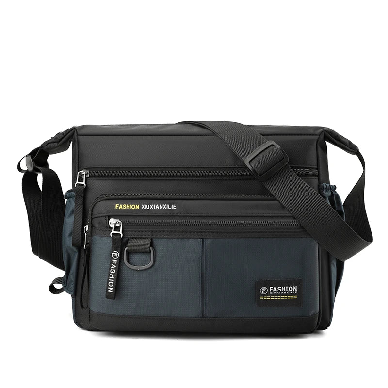 Mens Casual Shoulder Messenger Bag Stylish Crossbody Satchel For Everyday Use
