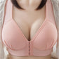 Simply Style Plus Size Breathable Front Buckle Thin Women Bras