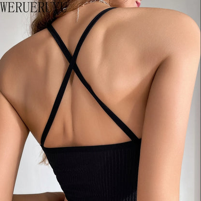2025 Mesh Corset Black Crop Top For Women Patchwork Sleeveless Off Shoulder Cami Sexy Strapless Tank Top Summer Streetwear