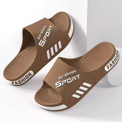 Non Slip Home Slippers Soft Sole Indoor Bathroom Flip Flops For Women Men Couples House Sandals Big Size