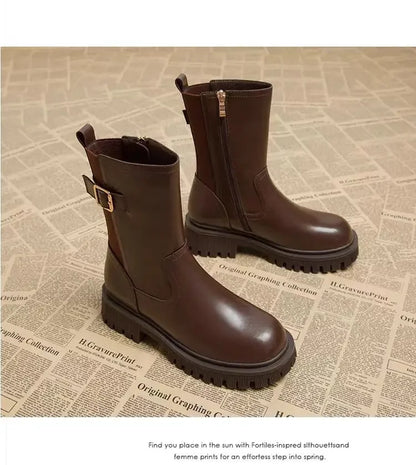 Womens Thick Sole Soft Casual Shoes Boots