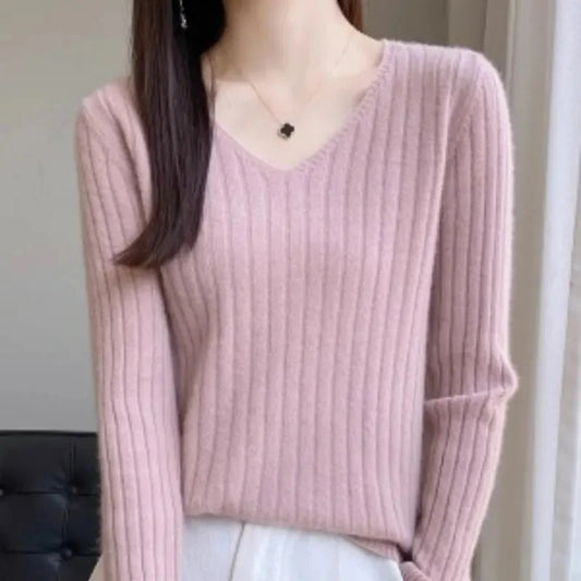Womens Spring Autumn Lace Up Sweaters