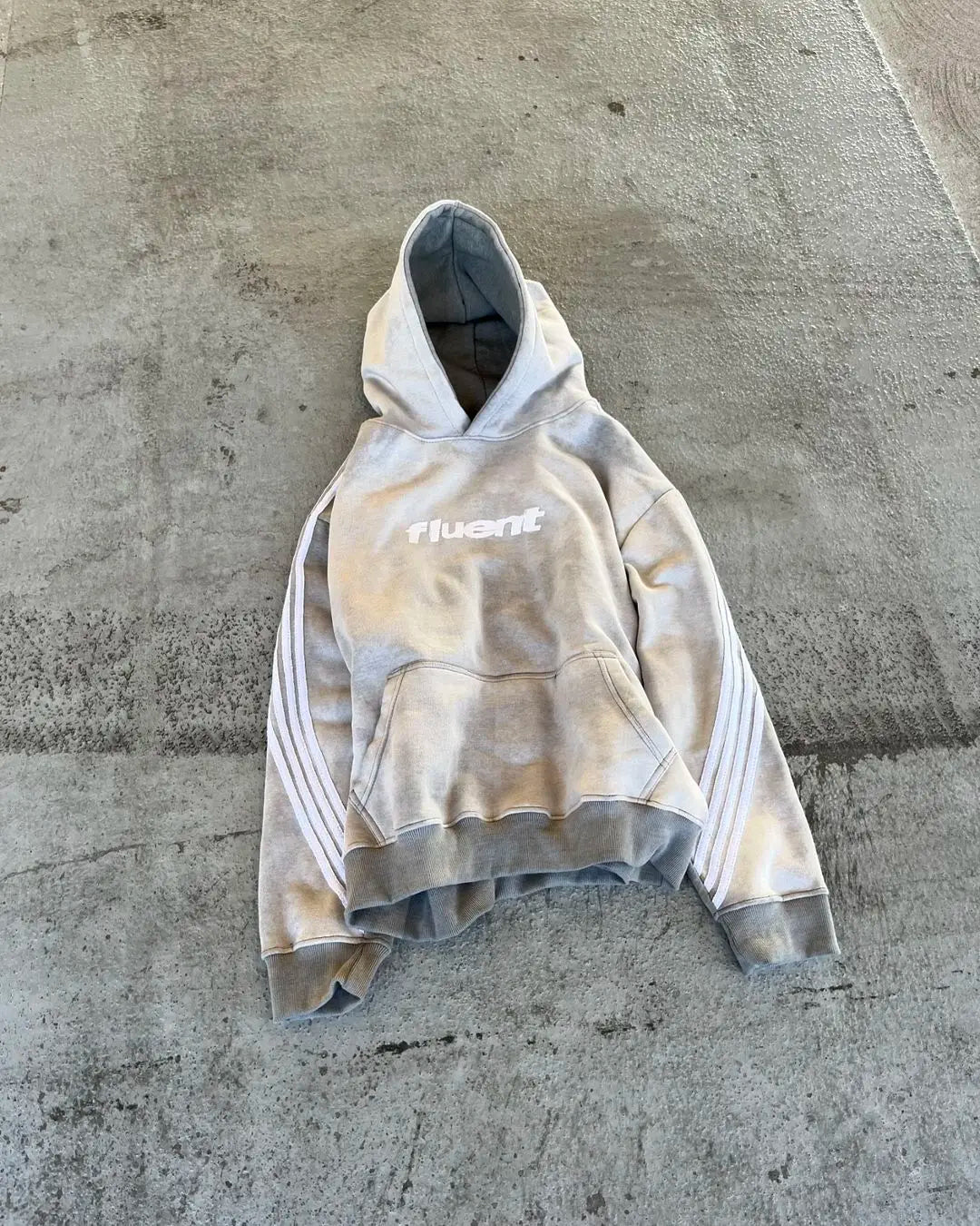 Stripes Graphic Pattern Black Oversized Hoodies