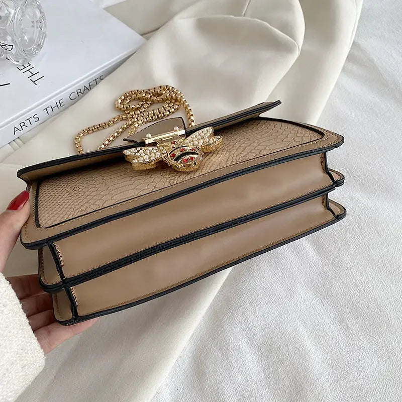 Luxury Black New Style Womens Casual Flap Bag