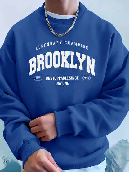 Womens Casual Superior Brooklyn Print Sweatshirts