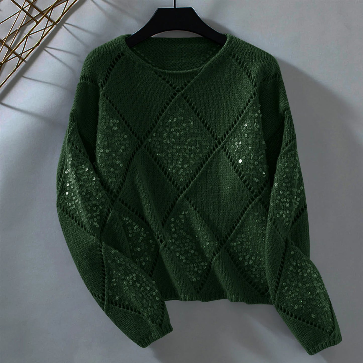 Autumn Winter Women S Long Sleeve Hooded Knitted Pullover Vintage V Neck Loose Sweater Casual Knitwear For Ladies