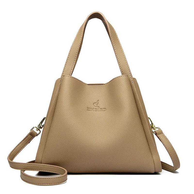 Touch Internal Soft Leather Handbags