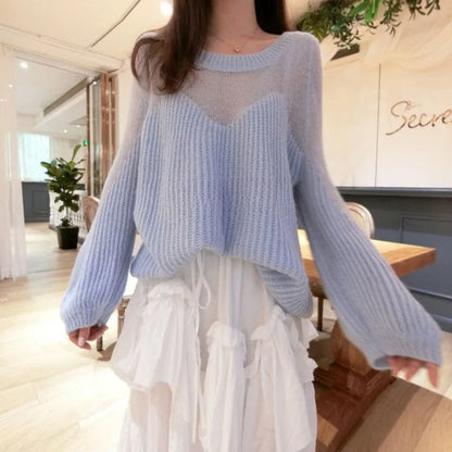 Women Knee Length Oversized Long Knitted Sweaters