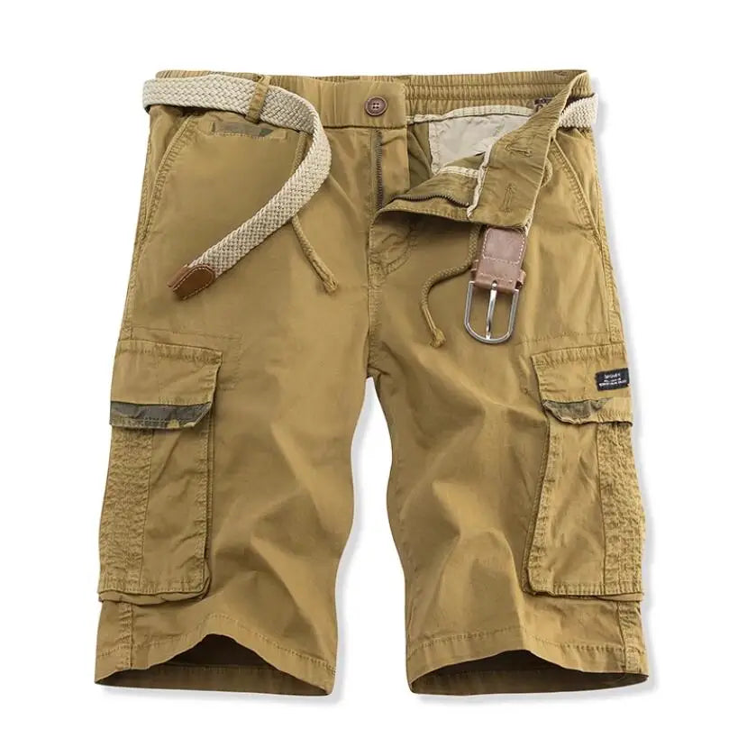 17 Multi Plus Zipper Pockets Men Cargo Shorts