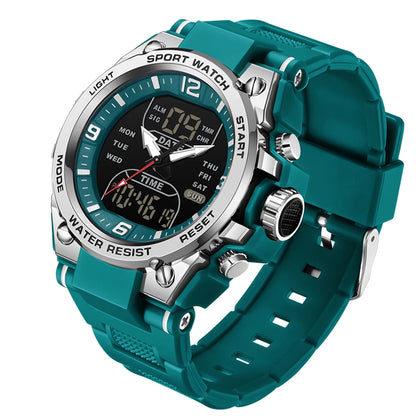 Mens 50m Waterproof Mascular Digital Analog Display Watches