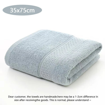 Solid Black Color Home Hotel Style Cotton Hand Bath Towels