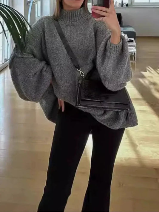 Casual Office Fashion Knitted Sweaters