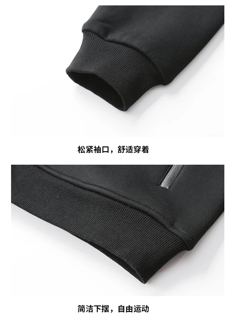 Lamb Cashmere Hoodie Pant Warmy Tracksuit Sets For Men Women