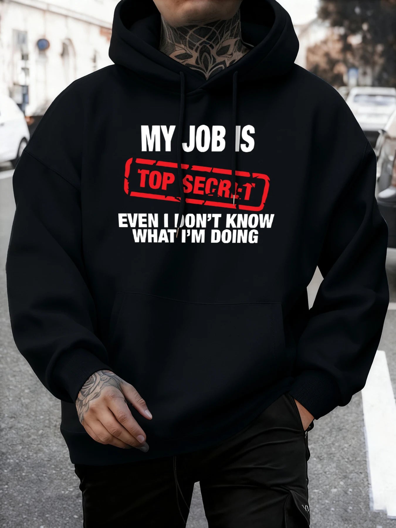 Top Secret Funny Winter Hoodies