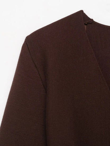 2025 Belted Knit Cardigan for Women – Trendy Streetwear Style