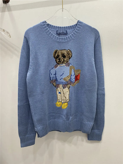 Womens Sweety Bear Cartoony Sweater